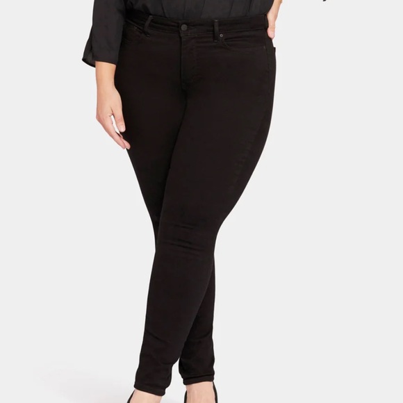 NYDJ Denim - NWT NYDJ Ami Skinny Jeans Plus Size in Black